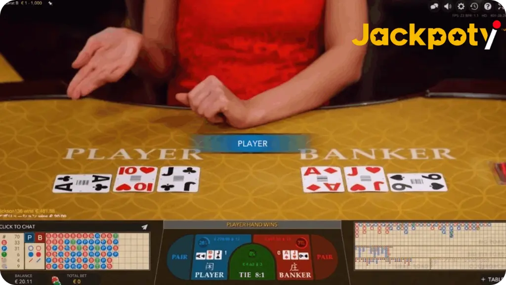 Jackpoty Baccarat