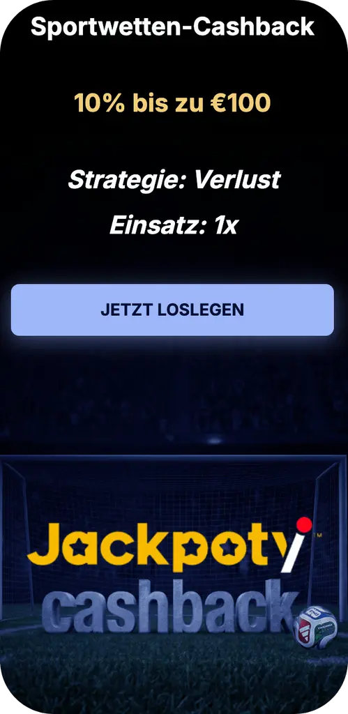 Jackpoty Sportwetten-Cashback