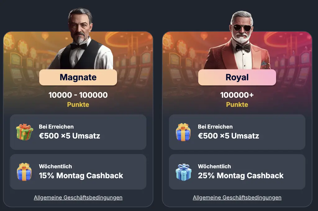 Jackpoty VIP