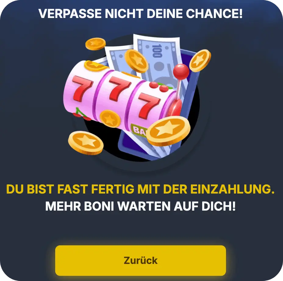 VERPASSE NICHT DEINE CHANCE